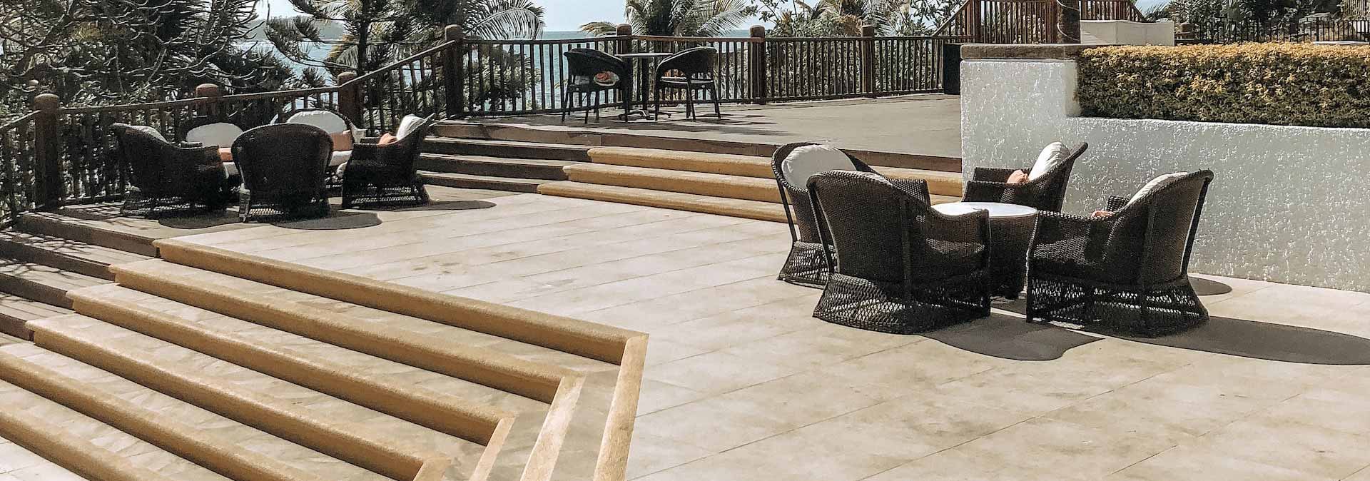 Outdoor Stoneworks - Impress Tiling and Waterproofing